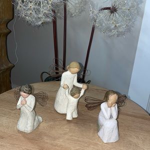 Demdaco Willow Tree-Set of Three Angels